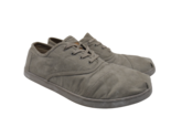 Toms Men&#39;s Casual Lace-Up Flat Sneakers 10011882 Grey Size 12M - $37.99