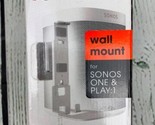 Sound 4201 Speaker Wall Mount for Sonos One and One SL Max 11 lbs Swivels - £34.06 GBP