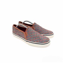 Keds Double DecK Canvas Navy Window Plaid Flats Women&#39;s Size 11 - £30.06 GBP