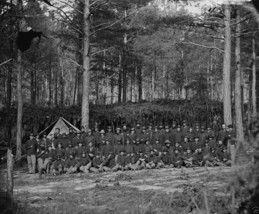 Union US Engineer Battalion Company D Petersburg, VA - 8x10 Civil War Photo - £6.93 GBP