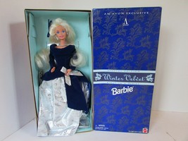 Mattel 15571 Winter Velvet Avon Exclusive Barbie Doll 1ST Series 1995 Mib Lot D - £13.30 GBP