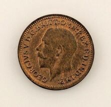 1913 Malta Great Britain 1/3 Farthing (UNC) Uncirculated Condition - $70.84