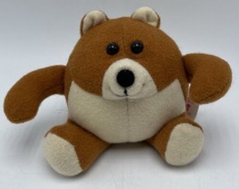 Vintage Tyco Zooballs Brian The Bear #24 Plush 1996 Stuffed Animal Toy - $84.28 MXN