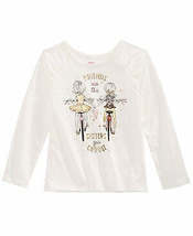 Epic Threads Toddler Girls Sisters T-Shirt, Holiday Ivory, Size 4T - £10.36 GBP