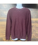 RED ALE by ALESBURY Sweater L Men Burgundy Knit Long Sleeve Pullover Win... - $248.12 MXN