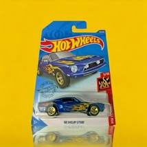 Hot Wheels 2020 68 Shelby GT 500 5/10 Blue HW Flames 169/250 New Collect... - $8.84