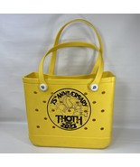 Krewe Of Thoth 75th Anniversary Tote 2023 Mardi Gras Yellow Bogg Rubber - £18.97 GBP