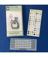 CRICUT Lite Cupcake Wrappers Cartridge Includes Keypad and Overlay 50 Th... - $11.87