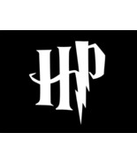 HARRY POTTER initials Vinyl Decal Car Wall Window Sticker CHOOSE SIZE COLOR - £2.20 GBP+