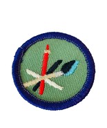Official Girl Scout &quot;Art&quot; Like It Embroidered Sash Patch - $92.72 MXN