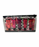 NEW XOXO 5 Piece Lip Gloss Gift Set Pink Red Coral Plum - $20.29 CAD