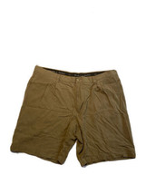 Tommy Bahama Silk Shorts Pleated Tan Mens Waist 40 Beach Summer - $11.65