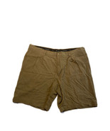 Tommy Bahama Silk Shorts Pleated Tan Mens Waist 40 Beach Summer - $11.65