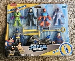 Imaginext DC Super Friends Deluxe Figure Pack - Batman Superman Bike Rid... - $24.74