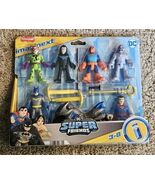 Imaginext DC Super Friends Deluxe Figure Pack - Batman Superman Bike Rid... - $24.74