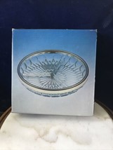 Leonard Three Sectional Silverplated Relish Dish #8130 New In Factory Sealed Box - £9.01 GBP
