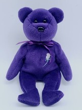 Ty Beanie Baby - Princess Diana The Purple Teddy Bear (1997 -RETIRED) - £82.51 GBP