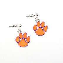 Clemson Tigers Enamel Logo Post earrings - £11.15 GBP
