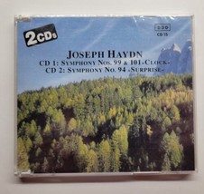 Joseph Haydn Symphony 99 &amp; 101 Clock, No 94 Surprise CD - £7.90 GBP