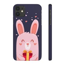 Bunny with Gift Valentine's Day Trend Color 2020 Evening Blue Case Mate Slim Pho - $24.65