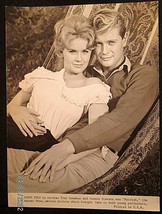 Troy Donahue &amp; Connie Stevens (Parrish) Rare Vintage 1961 Publicty Photo - £92.95 GBP