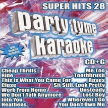 Party Tyme Karaoke [Super Hits, Vol. 28 - Karaoke] Compilation, CD Music, New - £8.58 GBP