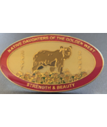 Native Daughters of the Golden West NDGW 2007/2008 Strength &amp; Beauty Pin - $17.81