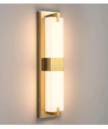 Gold Sconce Wall Lighting 24W LED Dimmable Staircase Bathroom HALLWAY Ne... - $544.05 MXN
