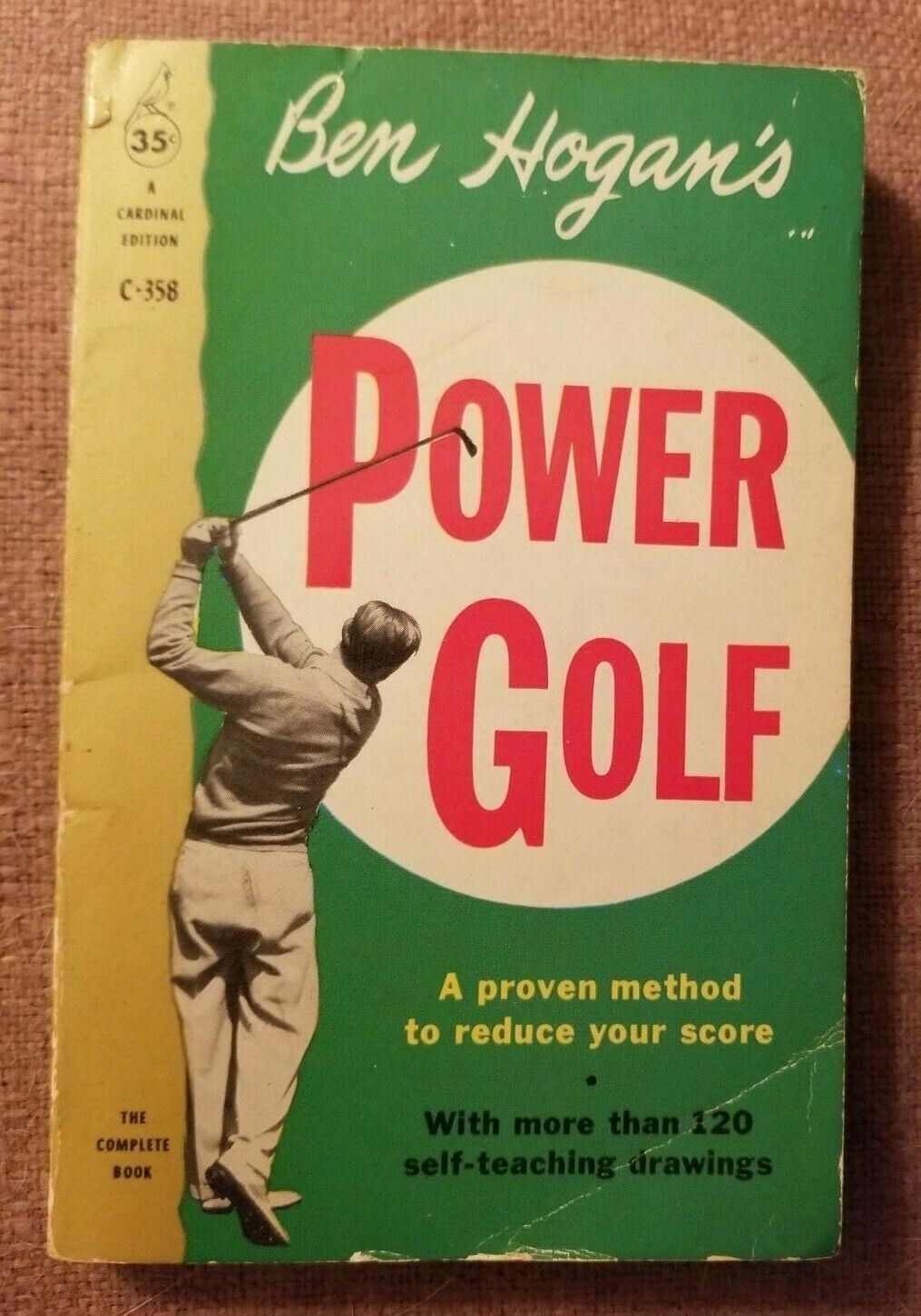 Ben Hogan&#39;s Power Golf (10th Printing April, 1963) - $11.64