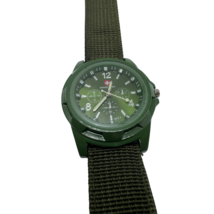 Swiss Army Quartz Military Watch with Nylon Band - £58.73 GBP