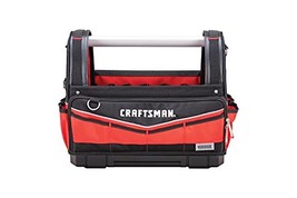 CRAFTSMAN VERSASTACK Heavy Duty Tool Bag, Waterproof Hard Bottom, 17&quot; La... - $80.65