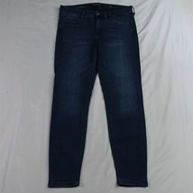 Just Black 29 Mid Rise Skinny USA Made Dark Wash Stretch Denim Womens Jeans - £13.61 GBP
