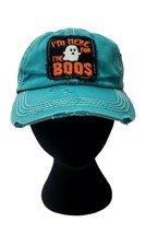 Kbethos Here For the Boos Washed Vintage Distressed Stitch Baseball Cap Hat - £11.14 GBP