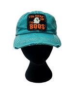 Kbethos Here For the Boos Washed Vintage Distressed Stitch Baseball Cap Hat - £10.99 GBP