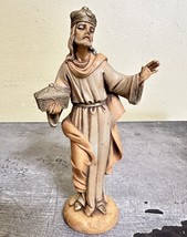 1983 Fontanini Figurine - Wise Man / King Melchior #4 - 5&quot; Scale - £11.34 GBP
