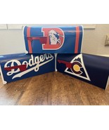 Custom Made Mailbox Logo US Mail 19”. NFL, MLB, NBA, NHL, Home #, Any Co... - £68.31 GBP