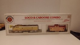 Bachmann Union Pacific Locomotive &amp; Caboose Combo 61600 Emd F9 Diesel Tested - £46.49 GBP