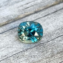 Natural Teal Sapphire | Cushion Cut | 1.12 Carat | 5.87x5.00 mm | Green Sapphire - £503.59 GBP