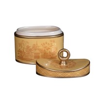 Seda France Jardins Du Ceramic 2-Wick Candle Asian Pear 22 oz - £54.72 GBP