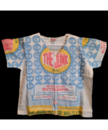 Flour Sack The Junk Feed Sack Top T Shirt Vintage Look Cotton One Size - $63.47 CAD