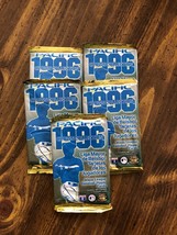 Lot of 5 1996 Pacific Crown Baseball Card Pack!!! - £18.95 GBP