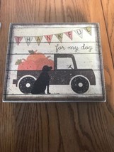 wood box sign “ Thankful For My Dog” Ships N 24h - £17.30 GBP