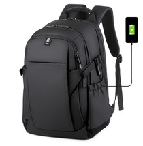 External USB Port Men Backpack Multi-layer Design Business Backpack Waterproof L - £115.49 GBP