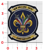 MILITARY NEW ORLEANS SUPER HORNET TRAINING UNIT EMBROIDERED PATCH - £31.26 GBP