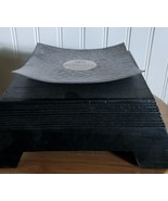 Large Jar Candle or Pillar Pedestal Base Set of Two - $556.81 MXN