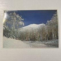 Snow Covered San Francisco Peaks Postcard Used - $1.56