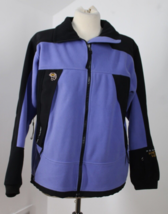 Vtg Mountain Hardwear 10 Purple Black Gore Windstopper Fleece Jacket Pit Zips - $118.75