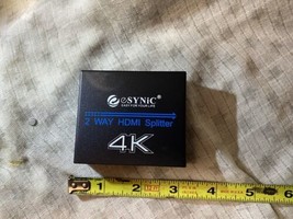eSYNiC Full HD 1080P 2 Way HDMI Splitter, 1 in 2  - £17.10 GBP