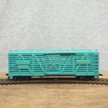 HO Scale Cattle Car A.T. &amp; S.F. 30680 Rolling Stock Freight Car Horn Cou... - £10.57 GBP