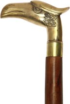 Vintage Walking Stick with Eagle Shape Handle Sheesham Wood Decorative Canes for - £29.58 GBP